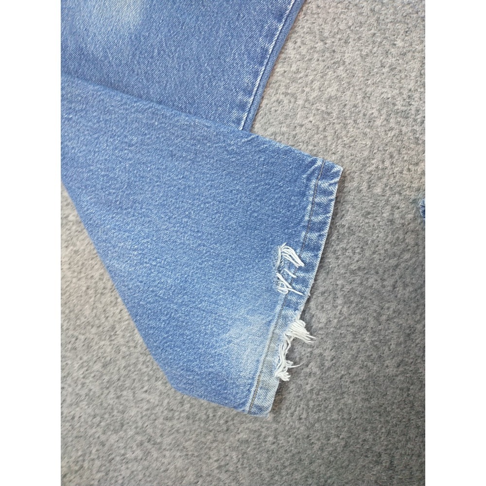 Wrangler Rugged Wear Mens Blue Straight Leg Jeans 38x29 Medium Wash 39902PW - Picture 6 of 16